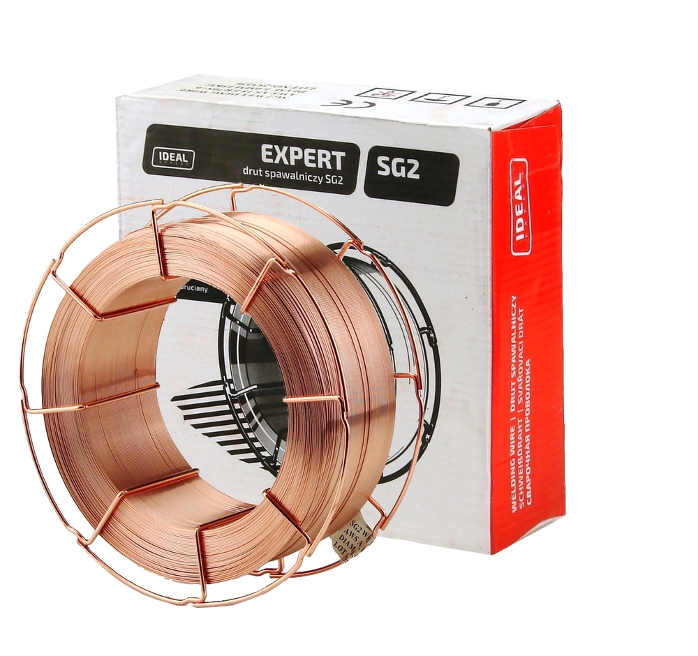 Drut spawalniczy Mig SG2 ø0,8mm 15kg EXPERT ER70S-6 1