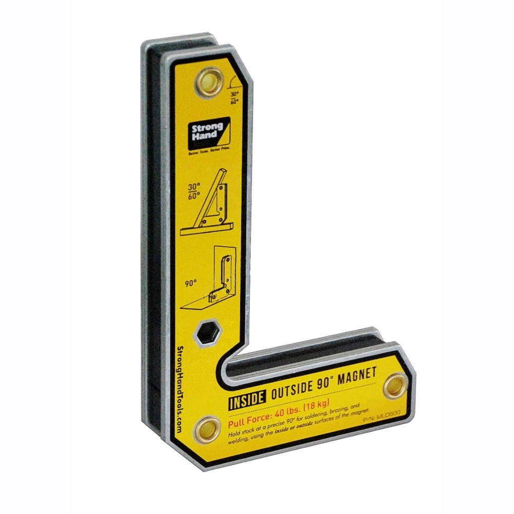 Zewnętrzny magnes kątowy 165x110 mm 18kg 1
