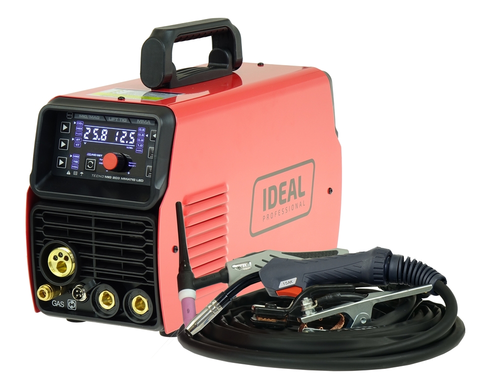 TECNO MIG 203 LED MIG/TIG/MMA SYNERGIC + TIG ACX 1