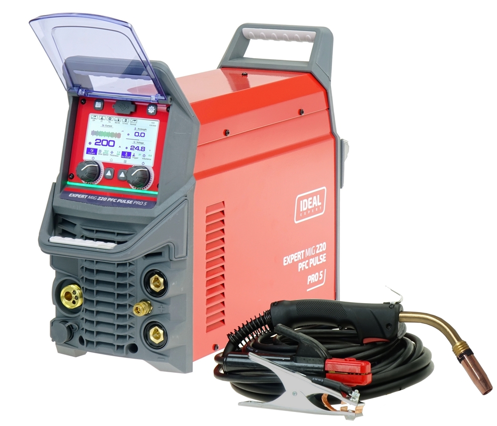 EXPERT MIG 220 PFC PULSE Pro5 LCD 1