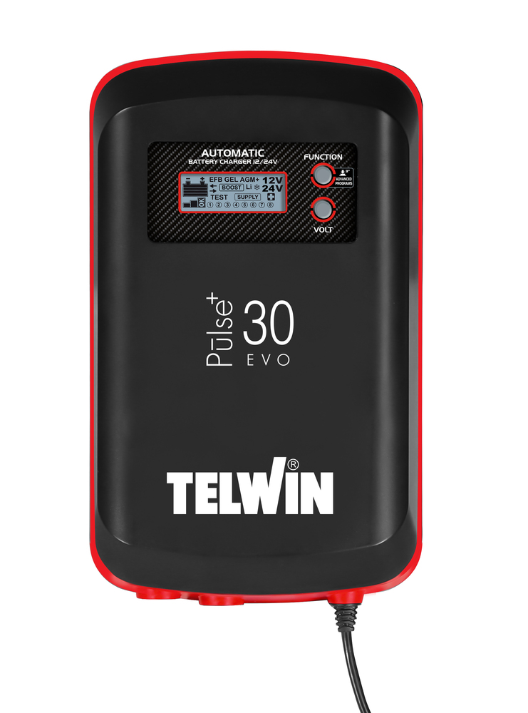 Prostowniki Pulse Tronic do akumulatorów WET, GEL, AGM, Lithium, MF PULSE 30 EVO 230V 12-24V 1