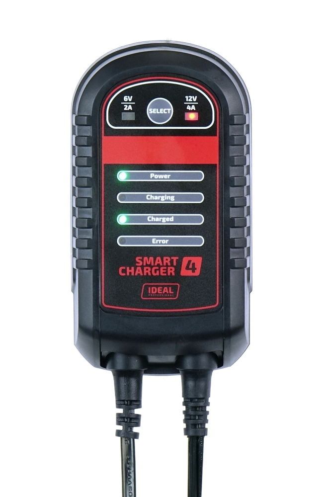 Inteligentny prostownik do ładowania akumulatorów WET/GEL/MF/AGM SMART CHARGER 4 6/12V 1