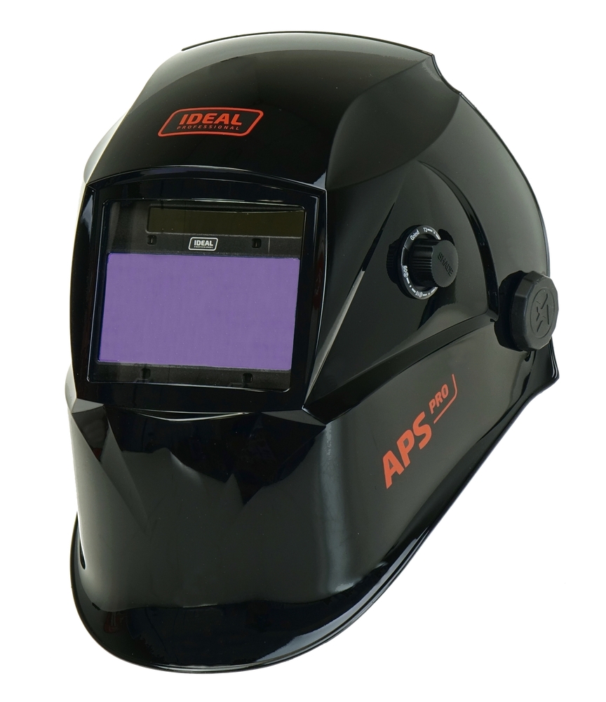 Przyłbica APS Pro 718G BLACK TrueColour 1