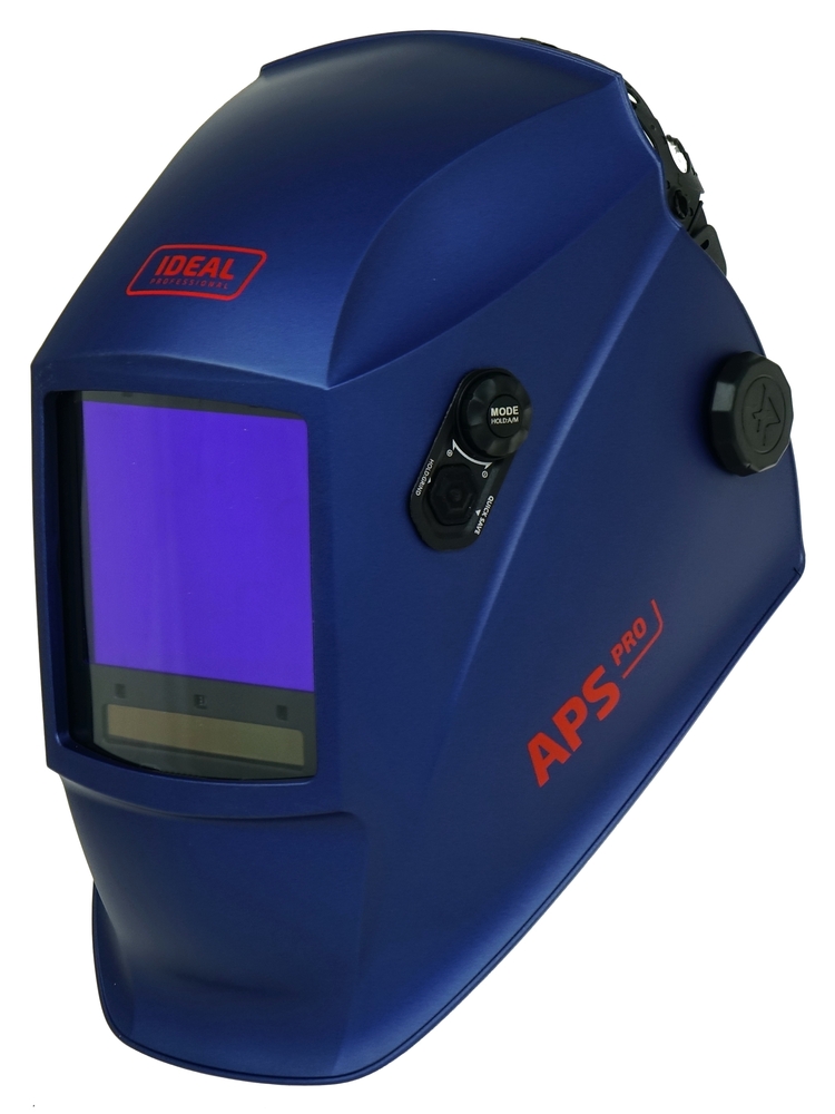 Przyłbica APS Pro 999D BLUE MATT 1