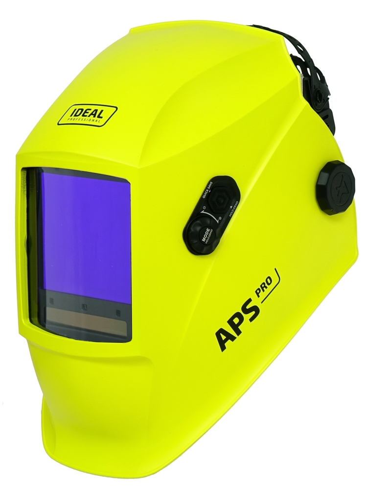 Przyłbica APS Pro 999D YELLOW MATT 1