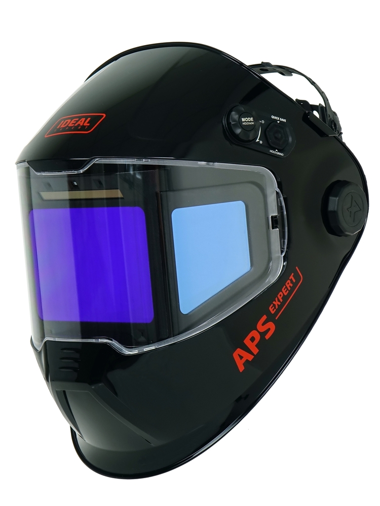 Przyłbica APS Expert D31 PANORAMIC BLACK 1