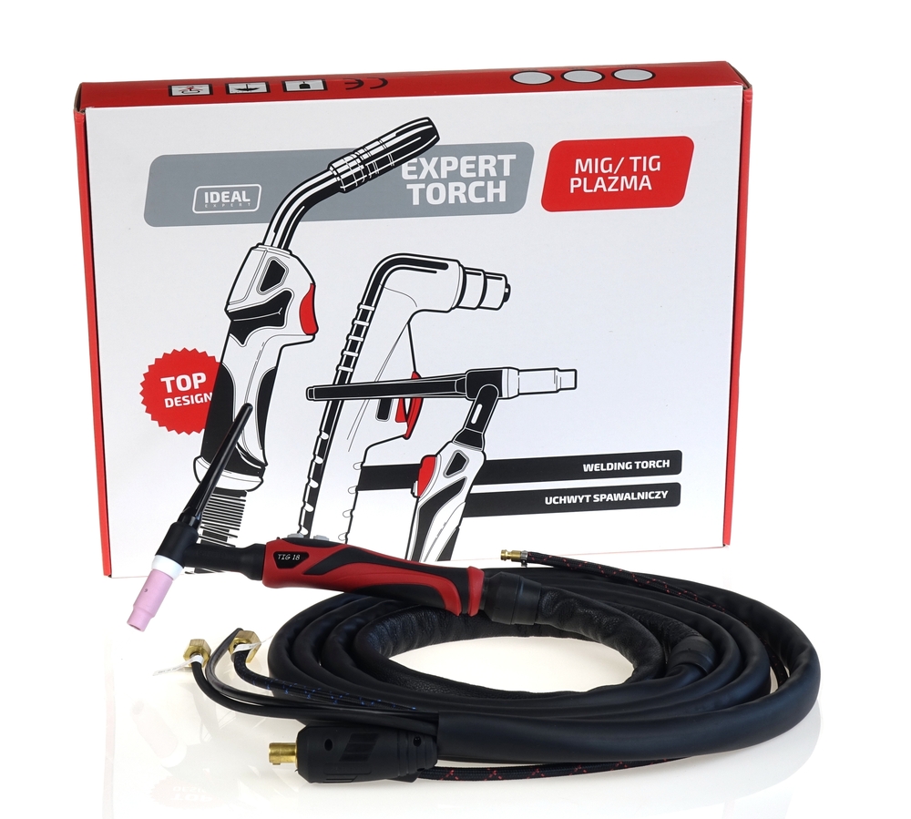 Uchwyt spaw. TIG 18 4m ciecz-sil-skóra DX50 DUAL 1