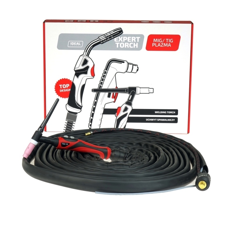 Uchwyt spaw. TIG 26 12m gaz-sil-skóra DX50 DUAL 1