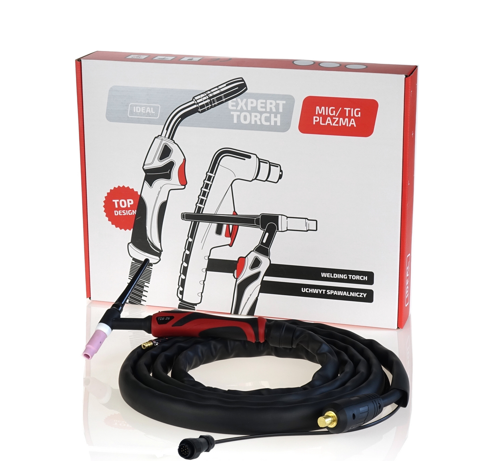 Uchwyt spawalniczy TIG 26 4m DX50 SINGLE EXPERT 1