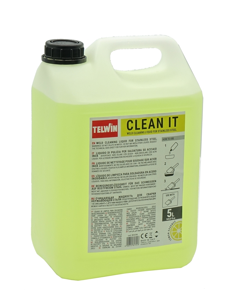 Płyn czyszczący CLEAN IT żółty 5L 1