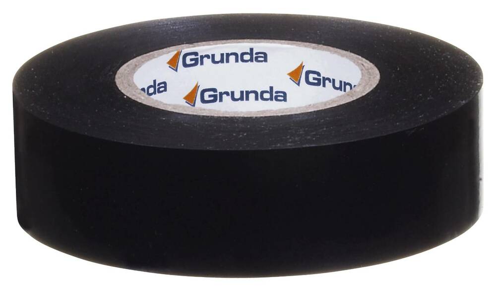 Taśma izolacyjna PCW 20 m x 19 mm czarna Grunda 500050083 1