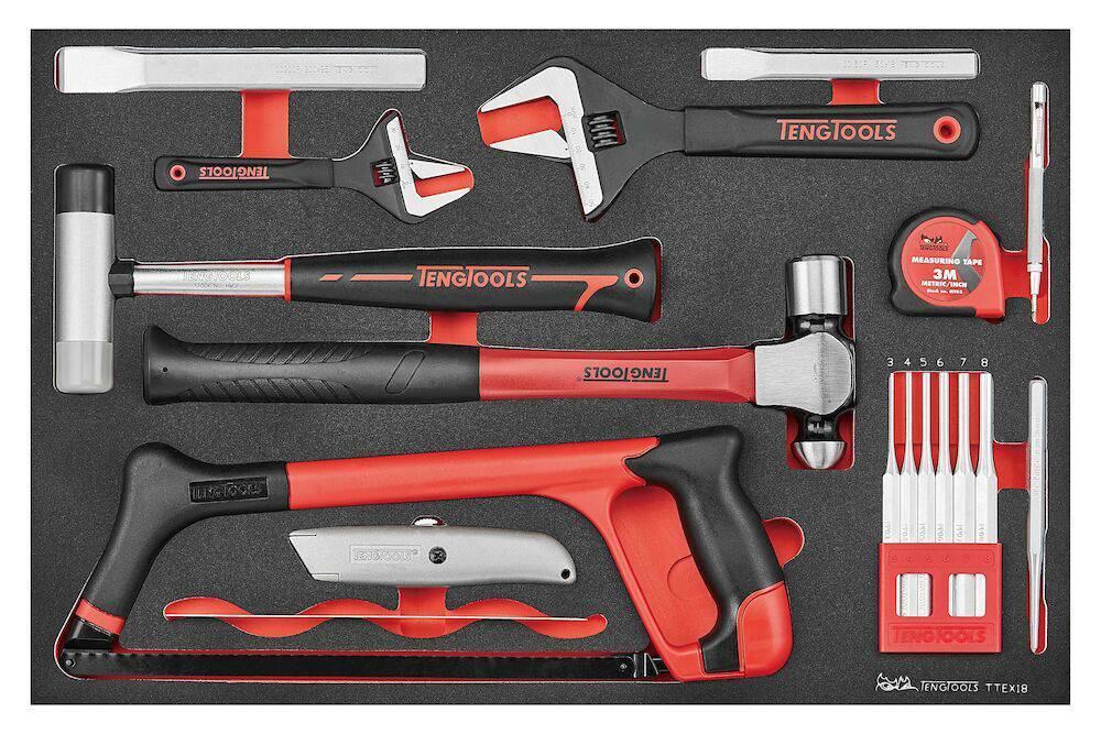 18-elementowy zestaw serwisowy Teng Tools TTEX18 1