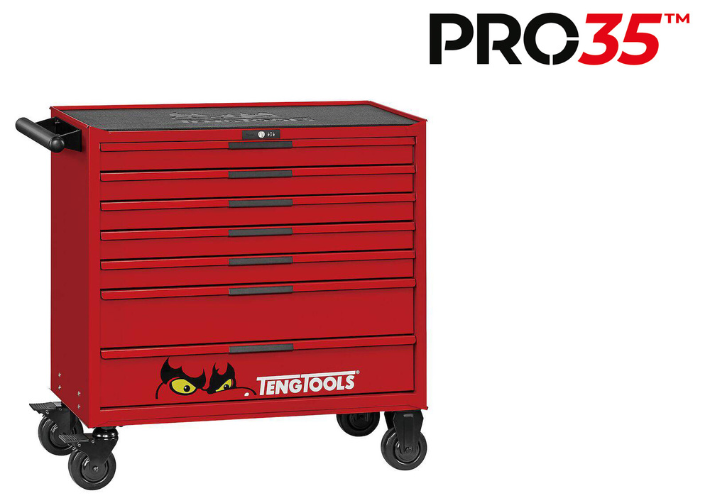 Wózek narzędziowy TKW37R513F PRO35TM wraz z zestawem narzędzi - 513 elementów 1