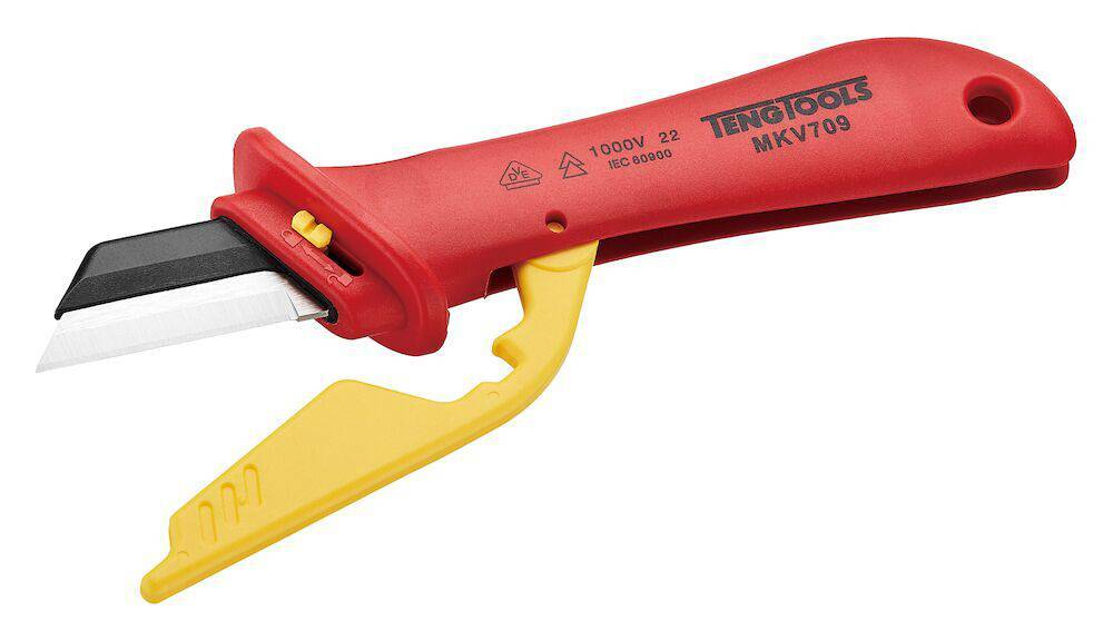 Nóż do kabli VDE 1000V Teng Tools MKV709 1