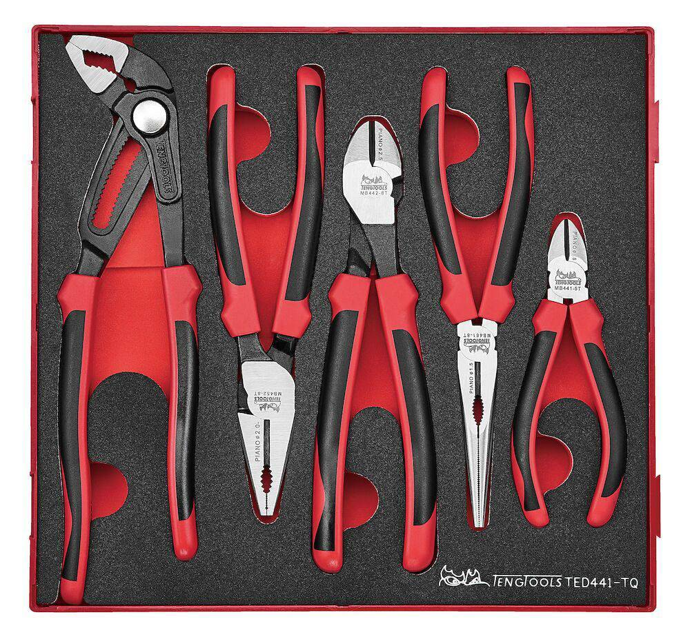 Zestaw szczypiec Teng Tools TED441-TQ 1