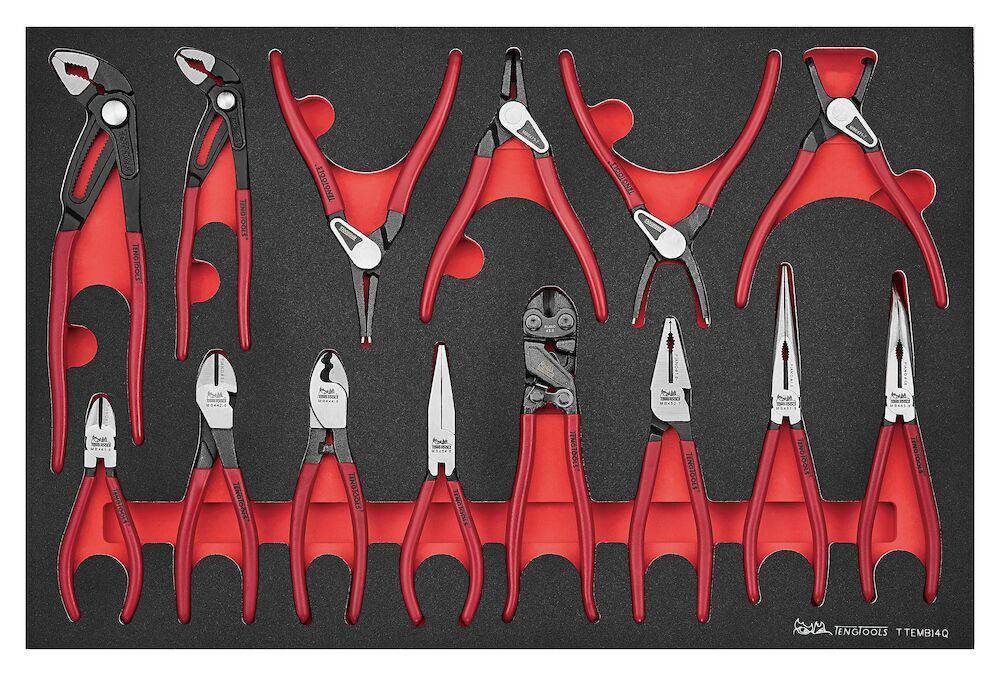 14-elementowy zestaw szczypiec Teng Tools TTEMB14Q 1