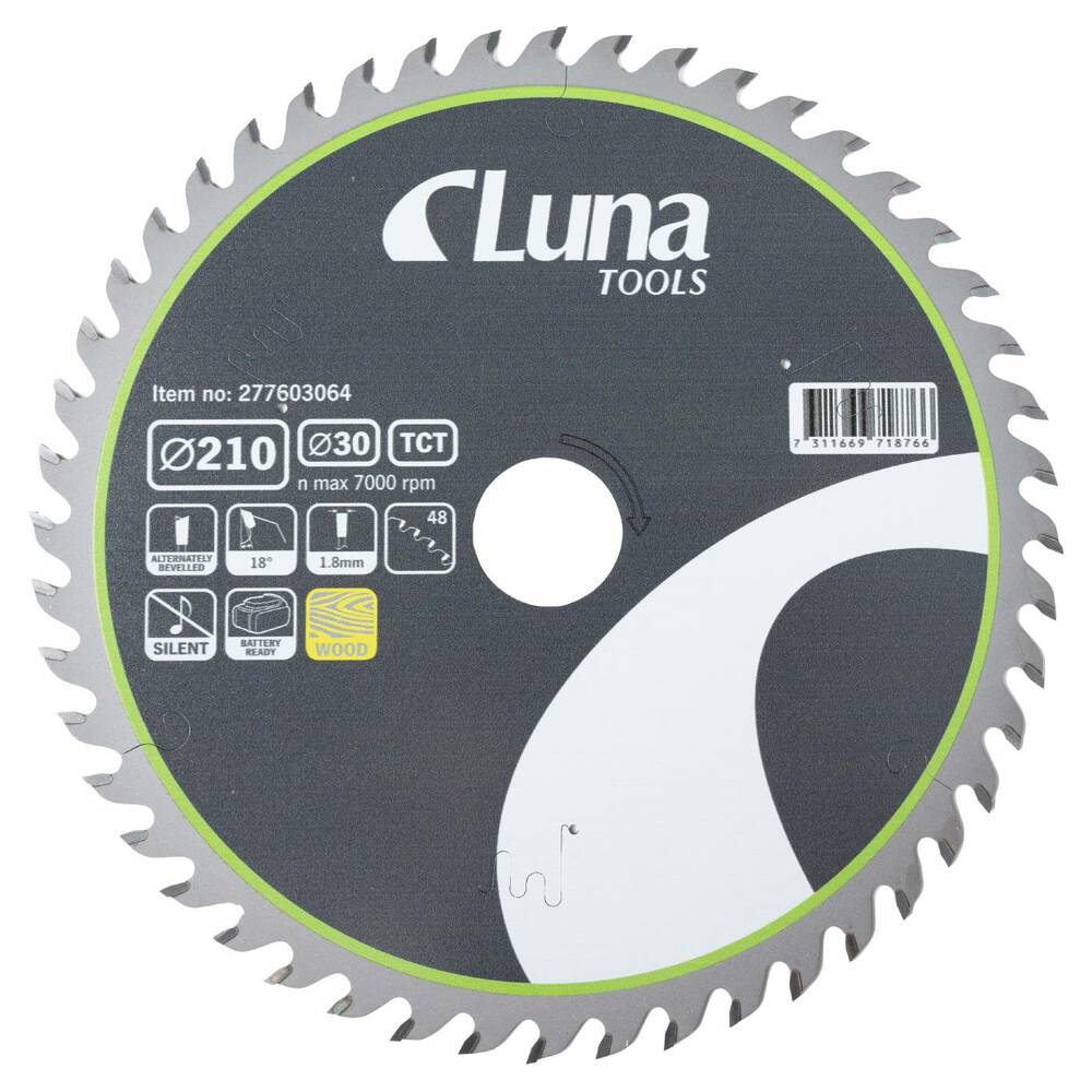 Piła tarczowa Luna Extra Thin 210x30 Z48 1