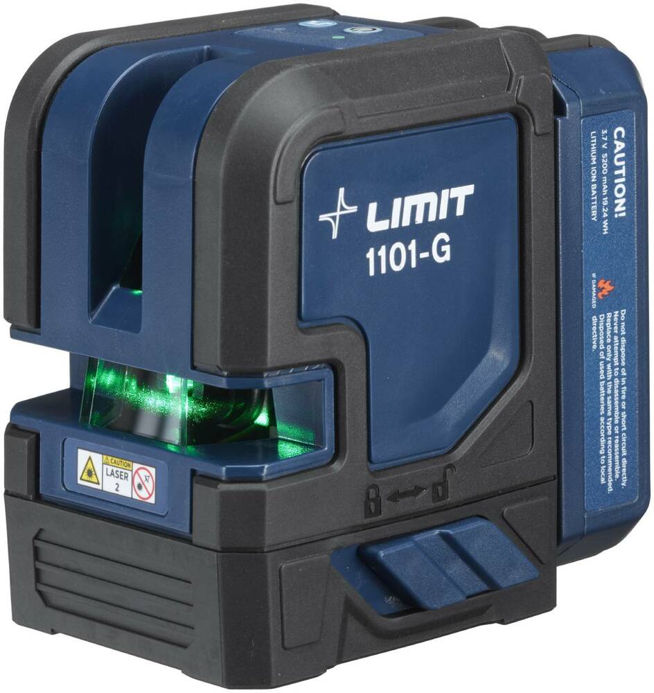 Laser krzyżowy Limit 1101-G z zieloną wiązką 1