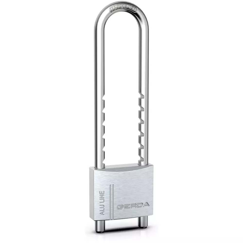 Aluminiowa kłódka z regulowanym pałąkiem od 59-149 mm S50H59-149 ALU LINE KAP GERDA 1