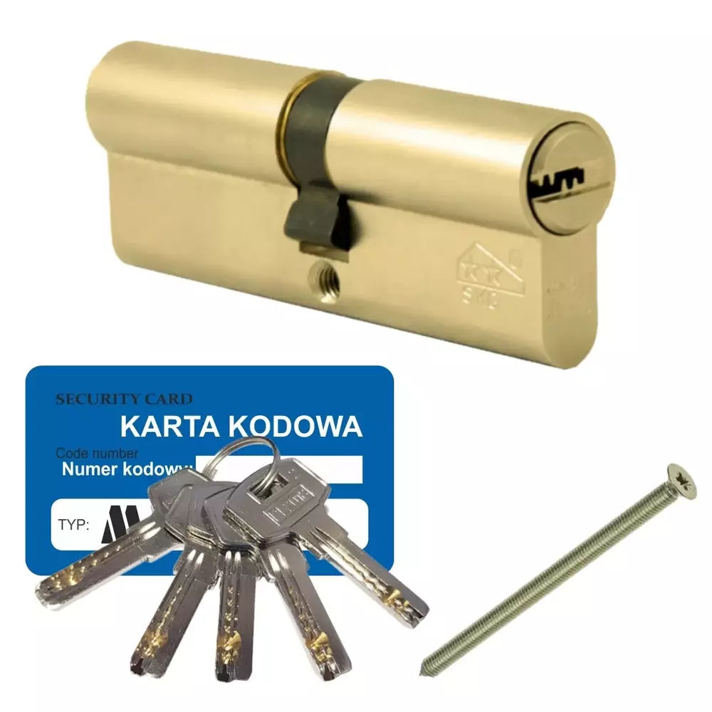 Wkładka bębenkowa do zamka 40/55 M&D Elite mosiądz 1