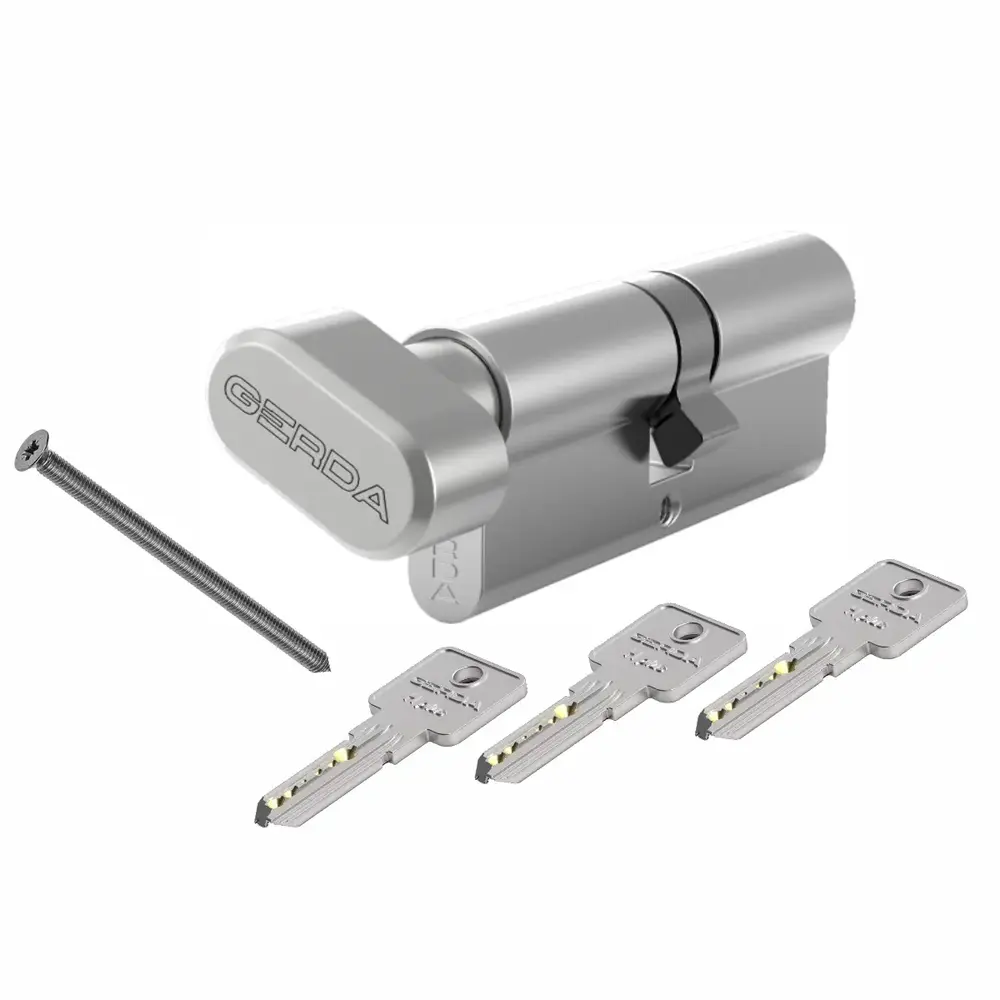 Wkładka bębenkowa 30g/35 GERDA H-PLUS BLT nikiel/satyna 1