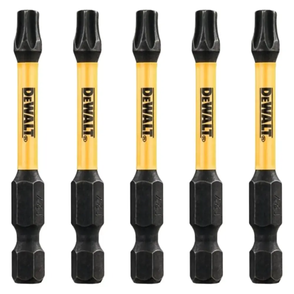 Zestaw 5 szt. końcówek udarowych T27/57mm, EXTREME Impact Torsion, DeWALT DT7397T 1