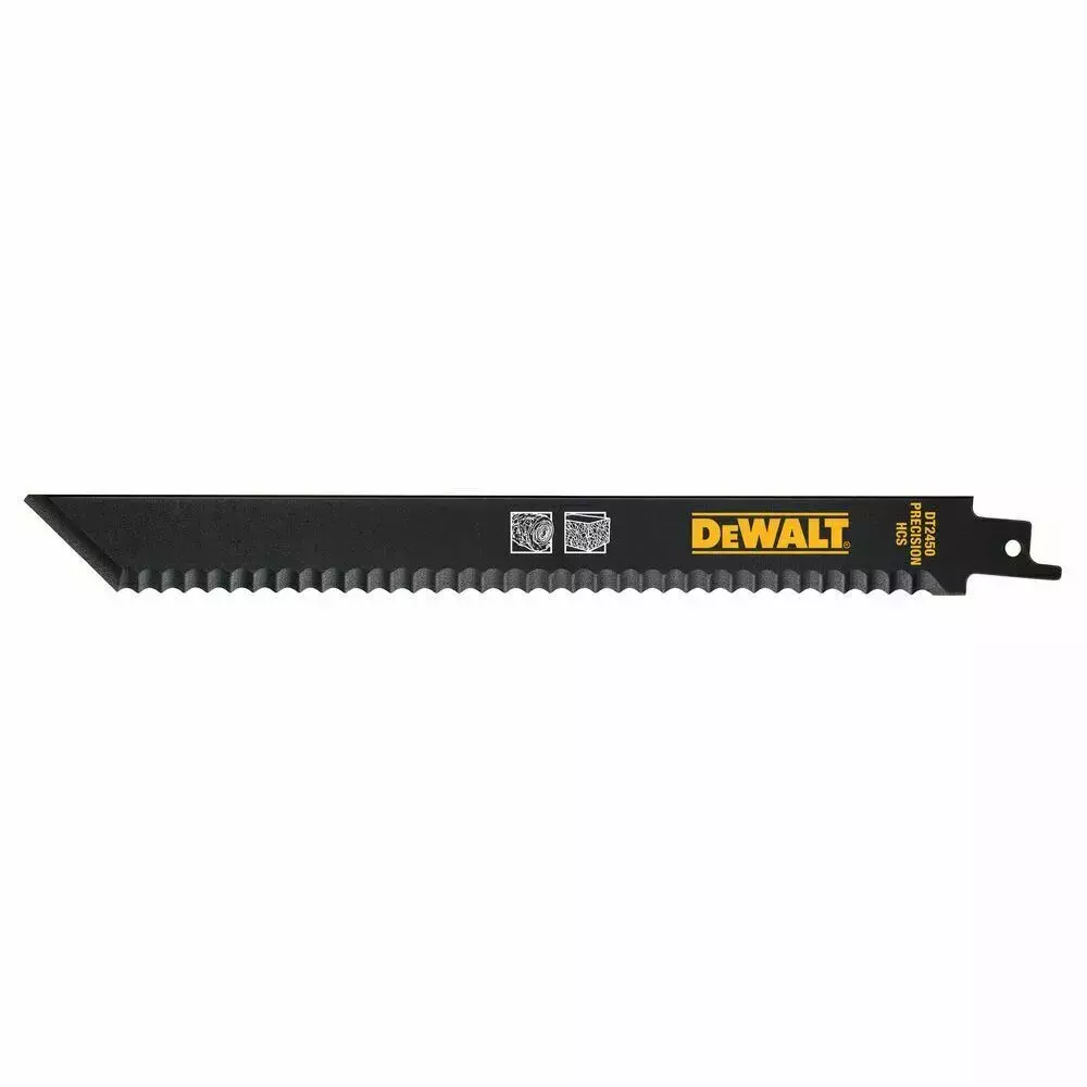 Brzeszczot do piły szablastej, o długości 225mm, 2szt. DeWALT DT2450 1