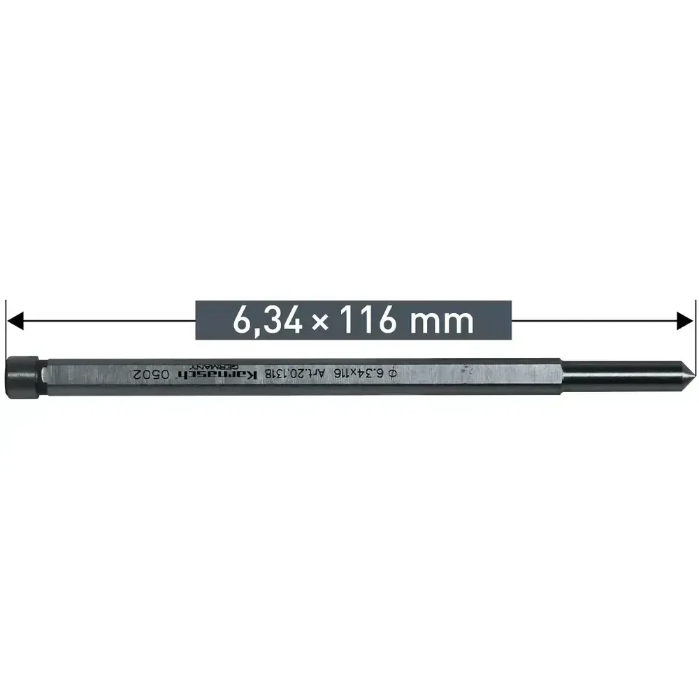 Pilot 6,34x116 do wierteł gold40+adapter 1
