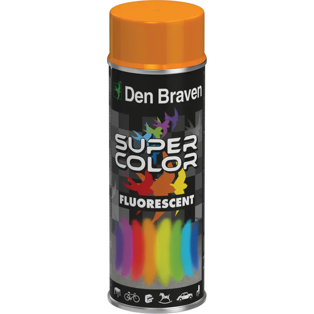 Spray fluorescyjny pomarańczowy 400ml 1