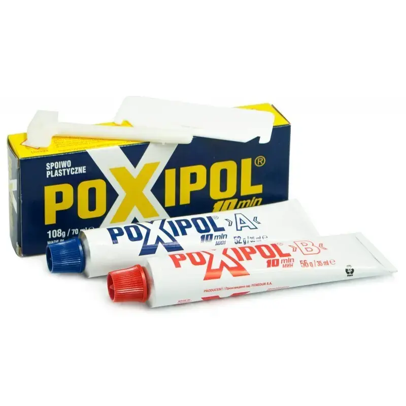 Klej dwuskładnikowy metaliczny 108/70ml POXIPOL 1