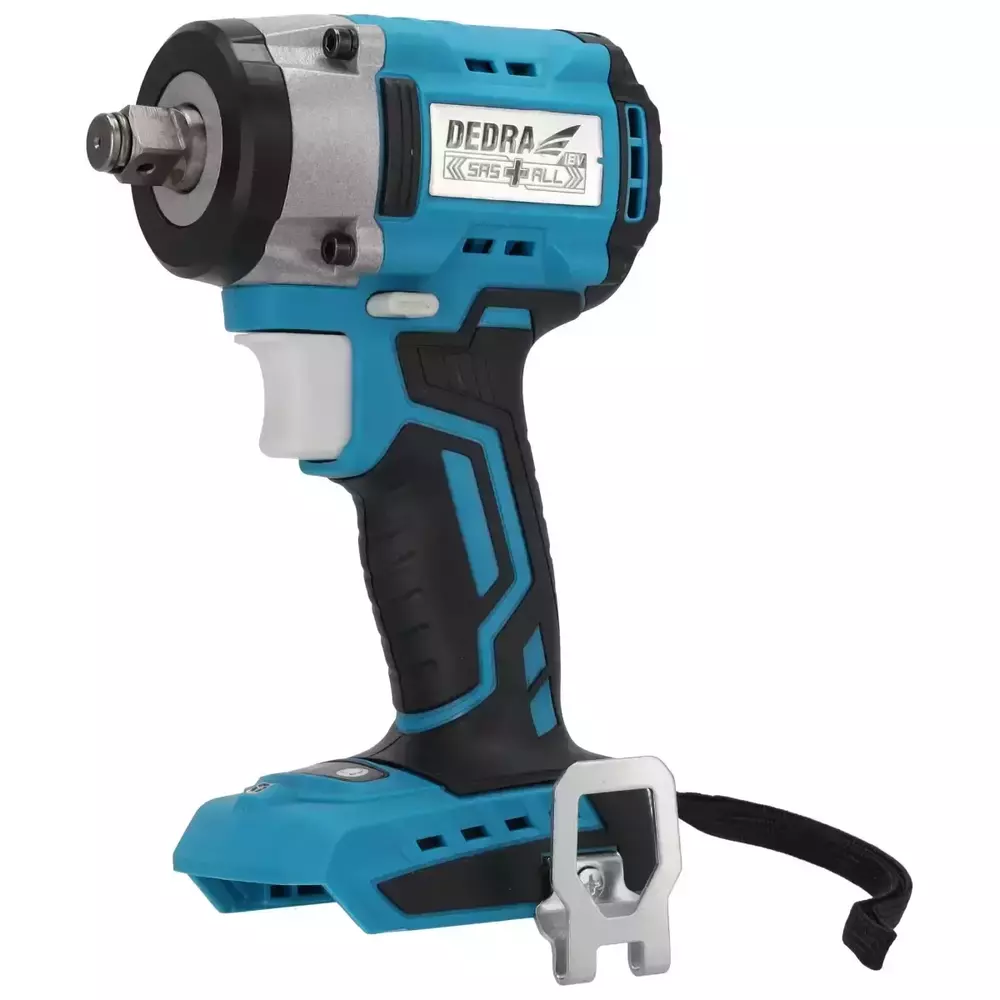 Kompaktowy klucz udarowy akumulatorowy bezszczotkowy 350Nm 1/2" 18V DEDRA DED7153  1