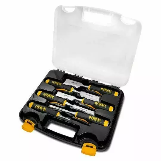 Zestaw 6 szt. dłut do drewna DeWalt DWHT16852-9 1