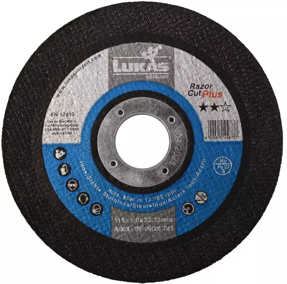LUKAs T41 125x1,0 A60X-BF Inox RCPlus 1
