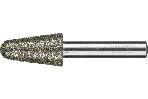 Diamentowa ściernica stożkowa ø16,0 mm, trzpień ø8 mm D852 (bardzo zgrubna) do szlifowania PFERD 1