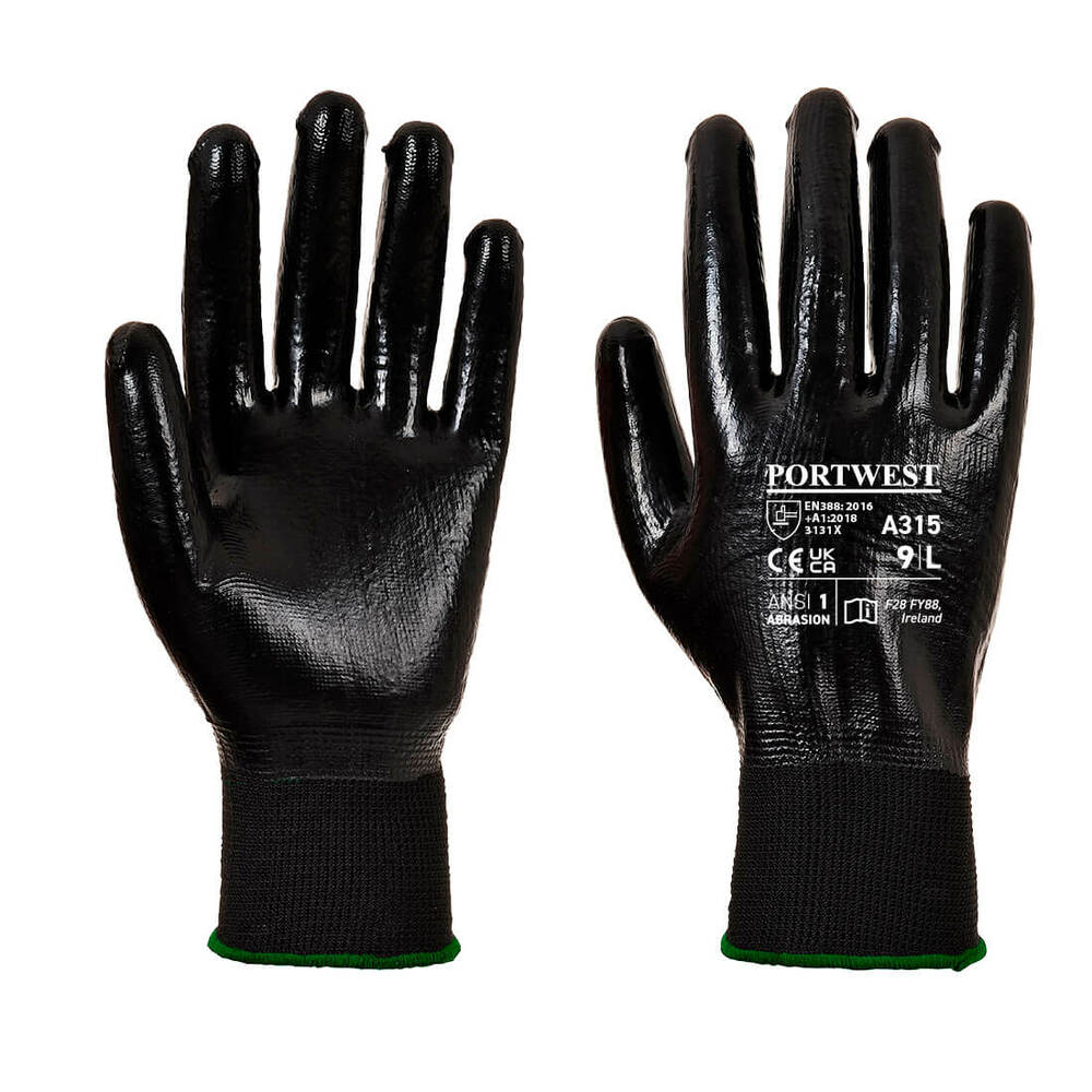 Rękawica All-Flex Grip powlekana Nitrylem, kolor czarny, rozmiar S 1