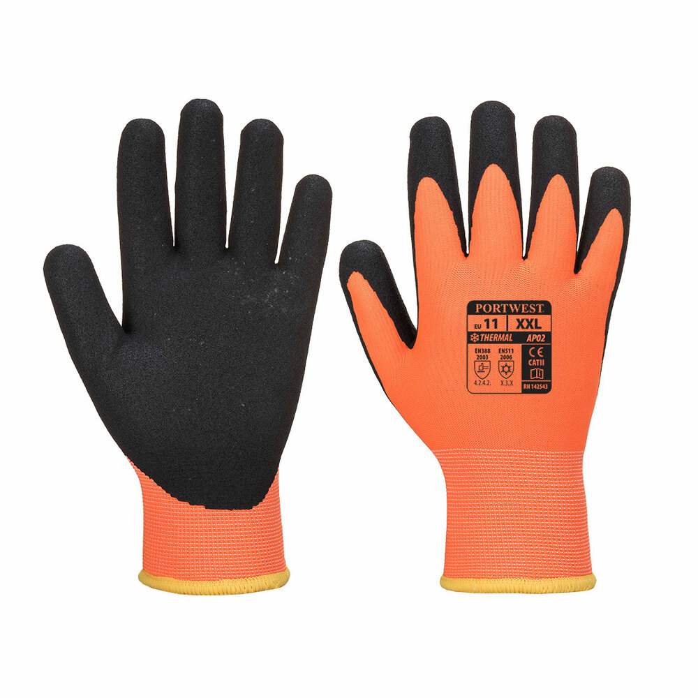 Rękawica Thermo Pro Ultra, kolor pomarańczowy/czarny, rozmiar M 1