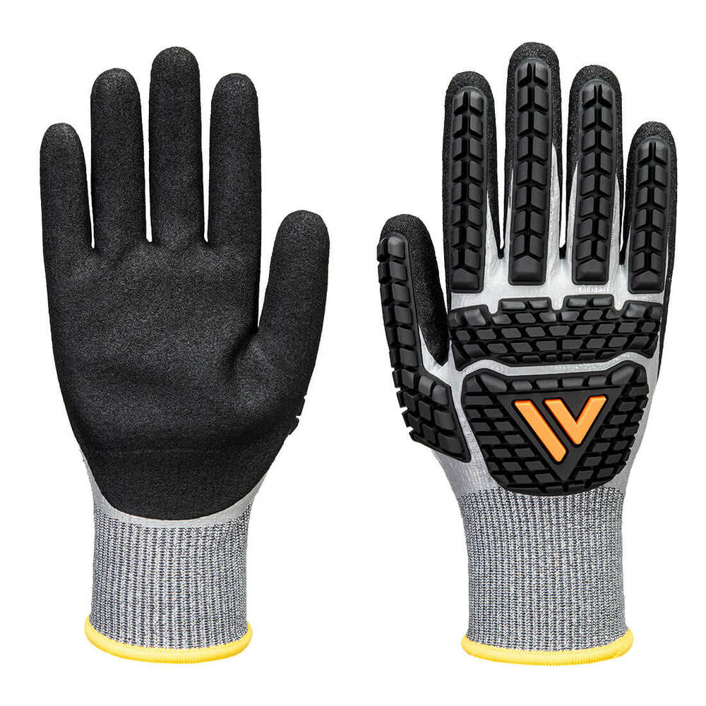 Impact F13 Nitrile Foam TPR Waterproof Glove, kolor szary/czarny, rozmiar L 1