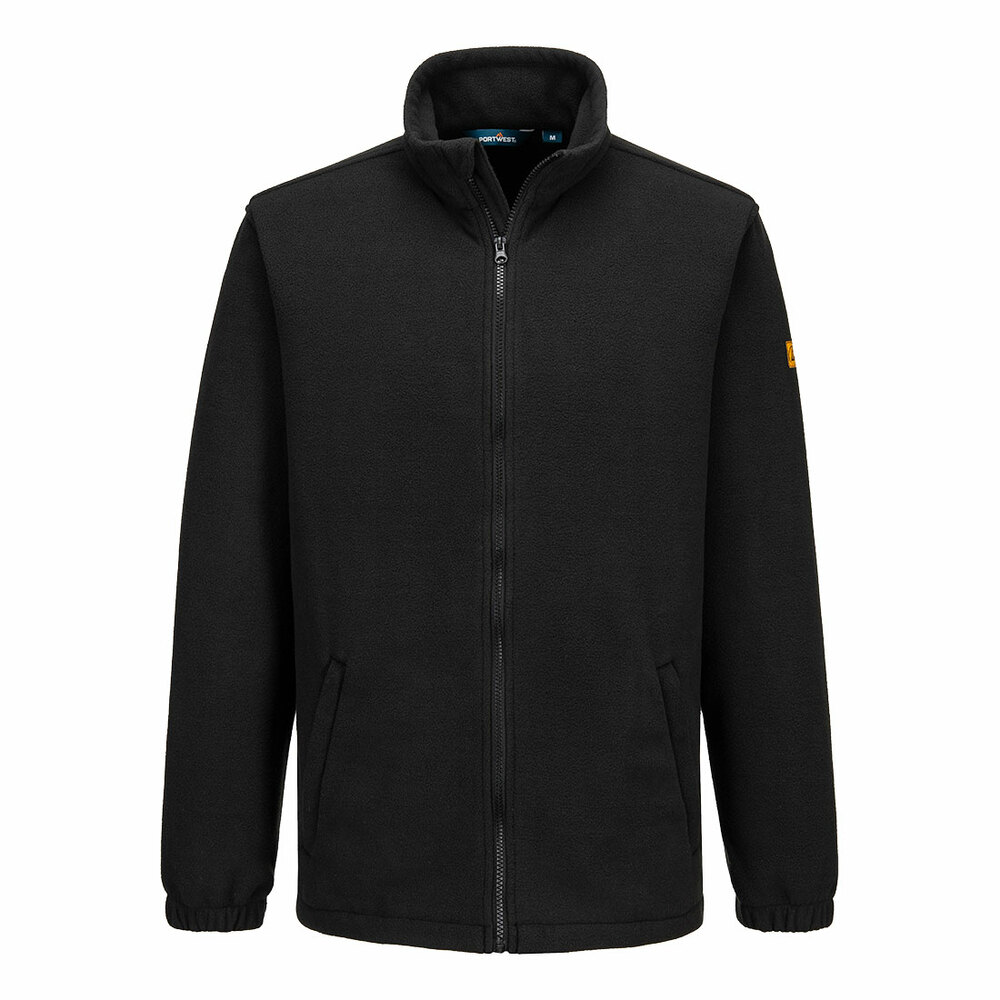 Polar antystatyczny ESD, kolor czarny, rozmiar 4XL 1