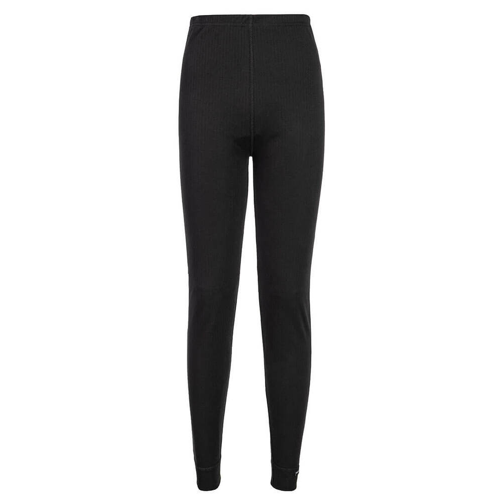 Damskie legginsy termiczne, kolor czarny, rozmiar M 1