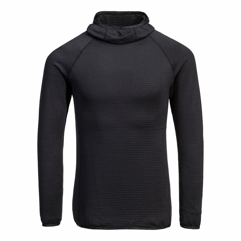 Bluza polarowa Waffle, kolor czarny, rozmiar XXXL 1