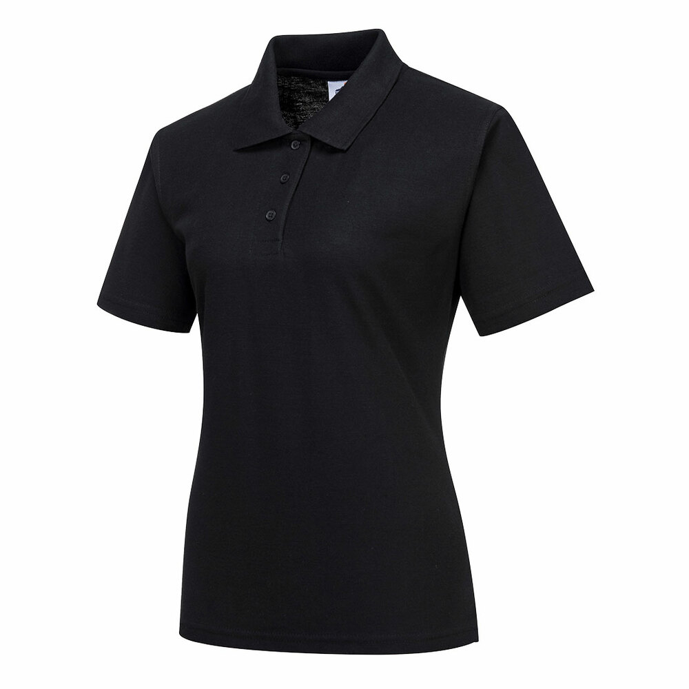 Koszulka damska polo, kolor czarny, rozmiar XXL 1