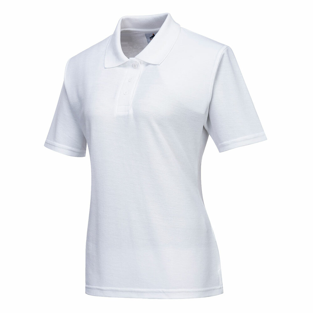 Koszulka damska polo, kolor biały, rozmiar XS 1