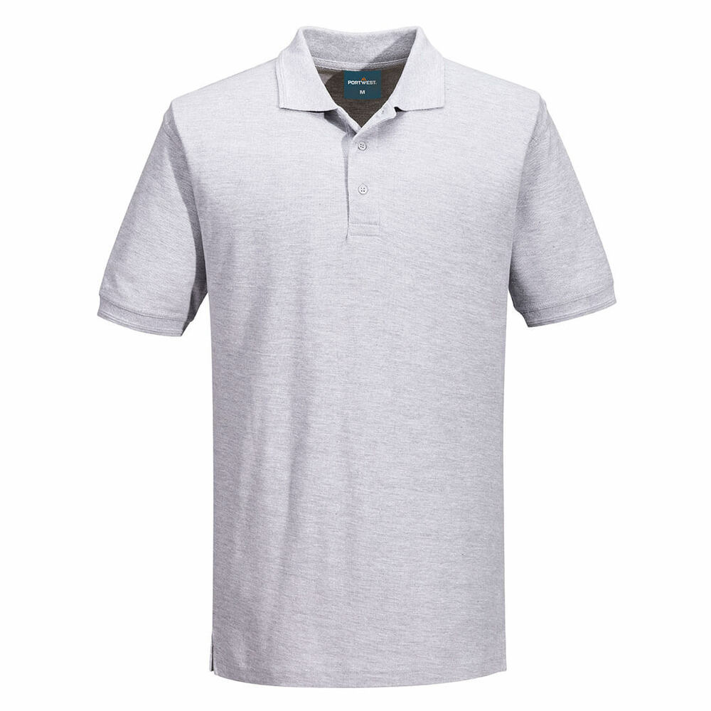 Koszulka polo Naples, kolor wrzosowo-szary, rozmiar XS 1