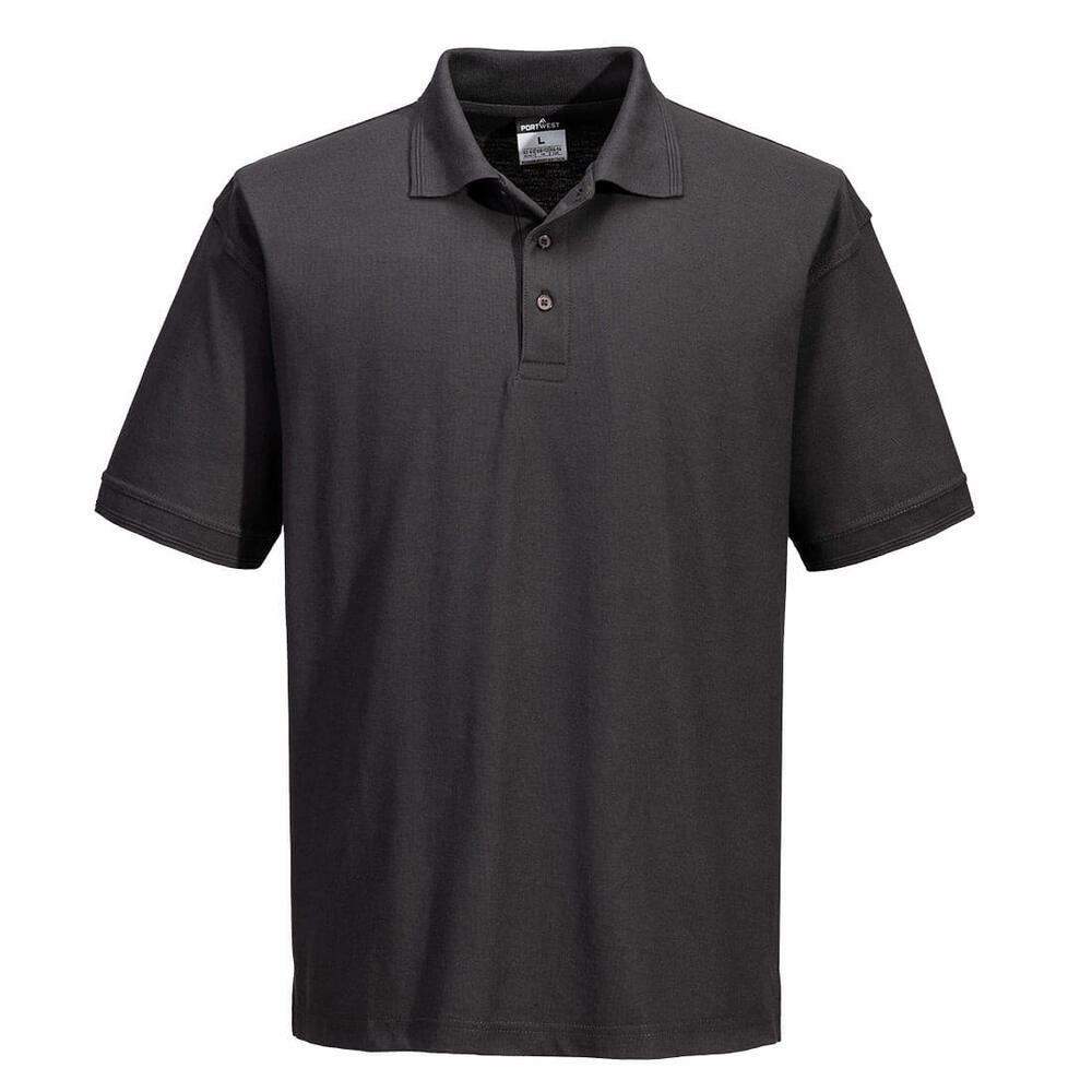 Koszulka polo Naples, kolor szary, rozmiar XL 1