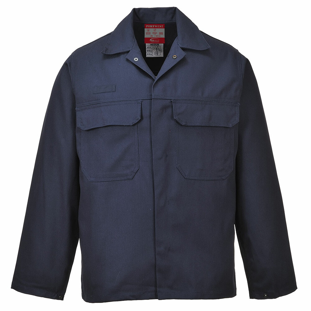 Bluza trudnopalna Bizweld, kolor granatowy, rozmiar 5XL 1