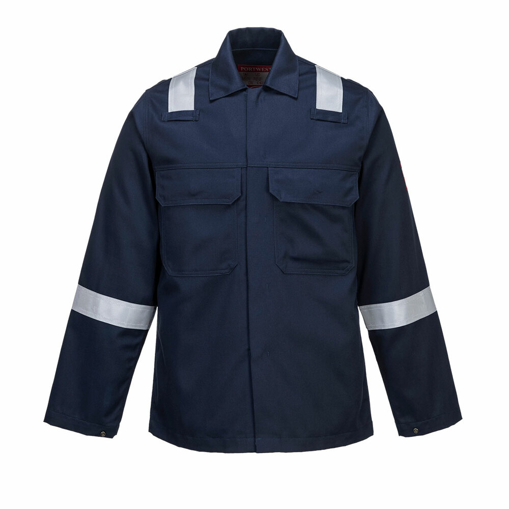 Bluza trudnopalna Bizweld Iona, kolor granatowy, rozmiar XL 1