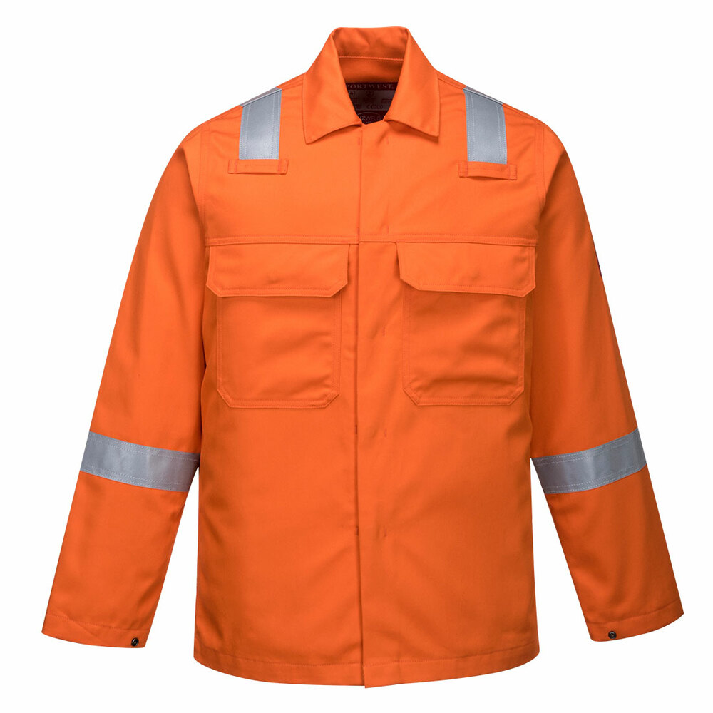 Bluza trudnopalna Bizweld Iona, kolor pomarańczowy, rozmiar XXXL 1