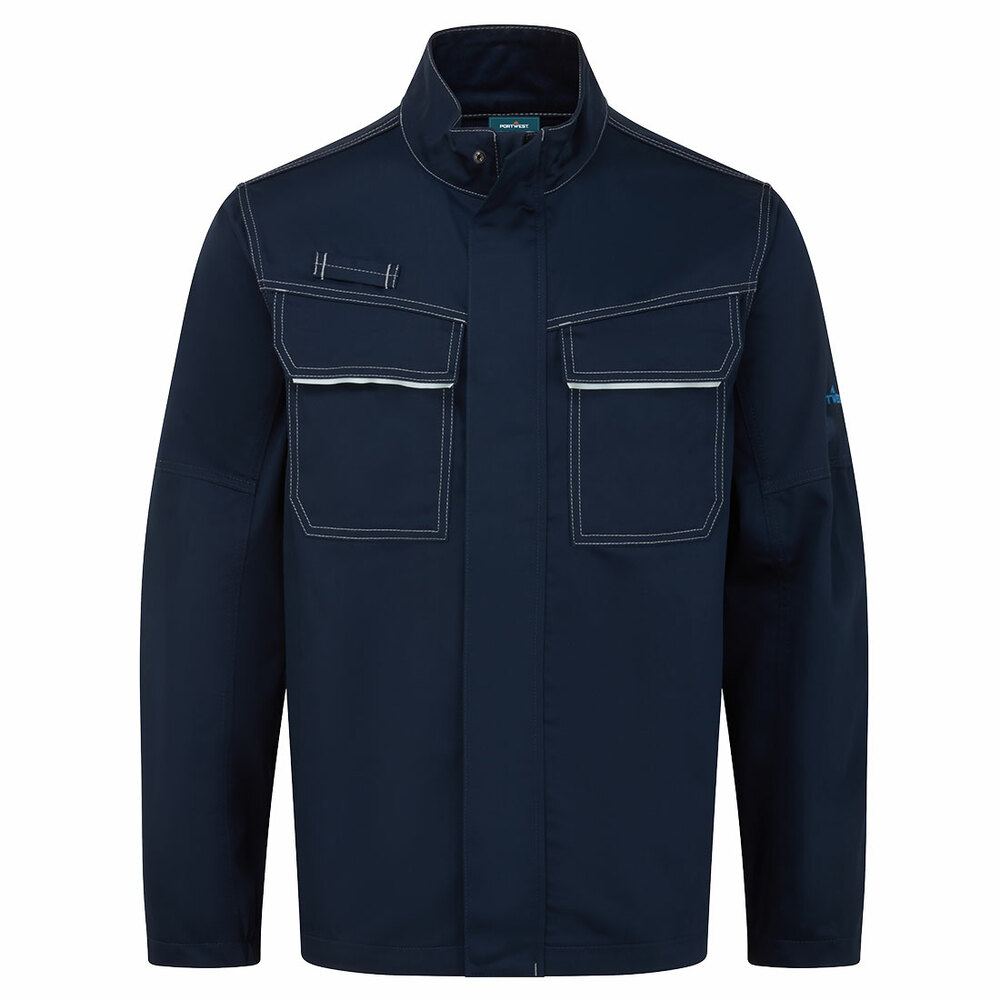 Bluza trudnopalna Bizweld Work, kolor granatowy, rozmiar S 1