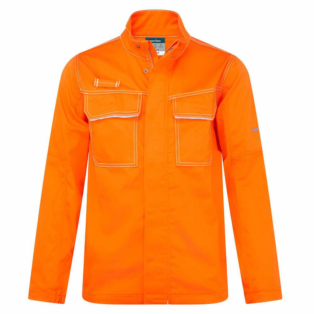 Bluza trudnopalna Bizweld Work, kolor pomarańczowy, rozmiar M 1