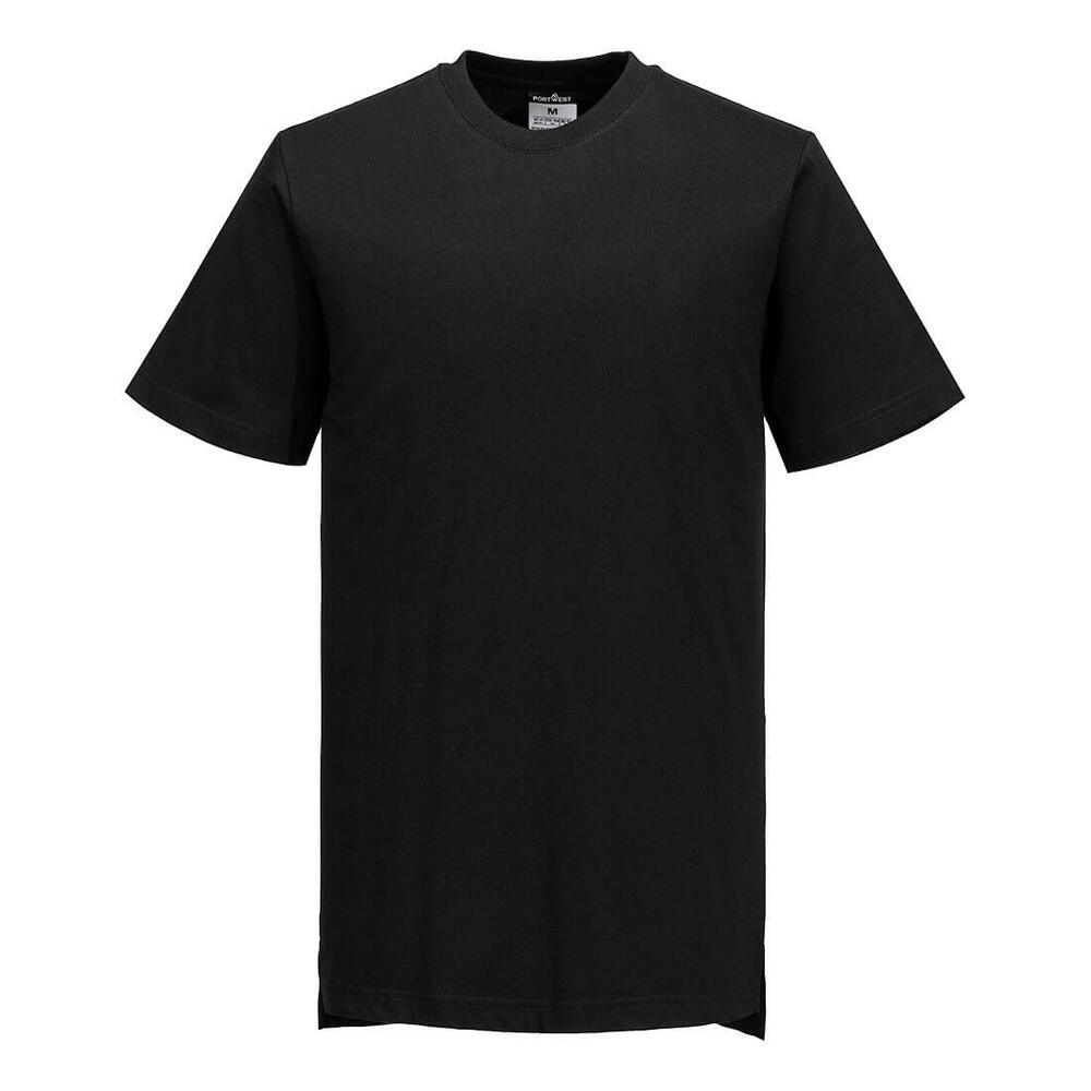 T-shirt szefa kuchni z bawełny MeshAir, kolor czarny, rozmiar S 1